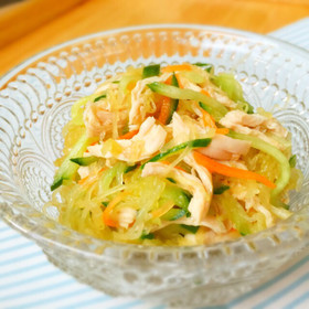 そうめんかぼちゃ☆シャキシャキ中華サラダ